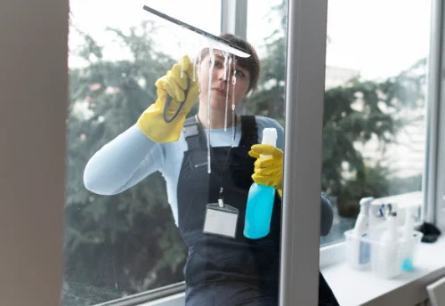 Nettoyage de vitres intérieures et extérieures à Poix-Terron